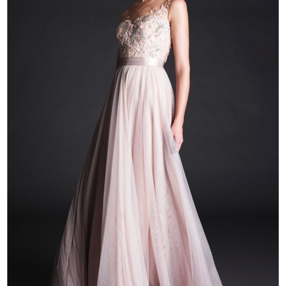 BHLDN Watters Embroidered Lucca Gown - sz 2